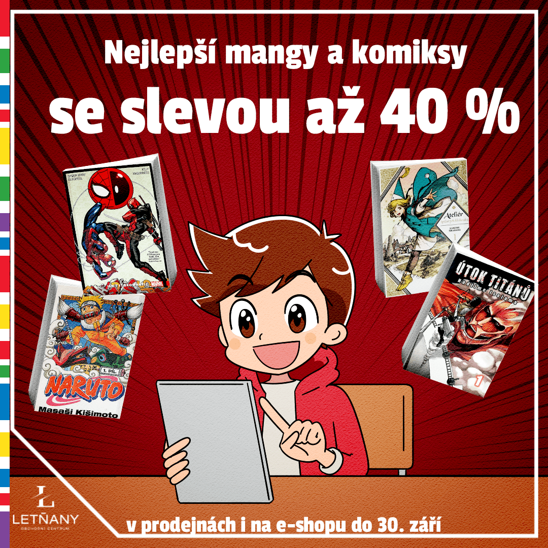 Nejlepší mangy a komiksy se slevou až 40%
