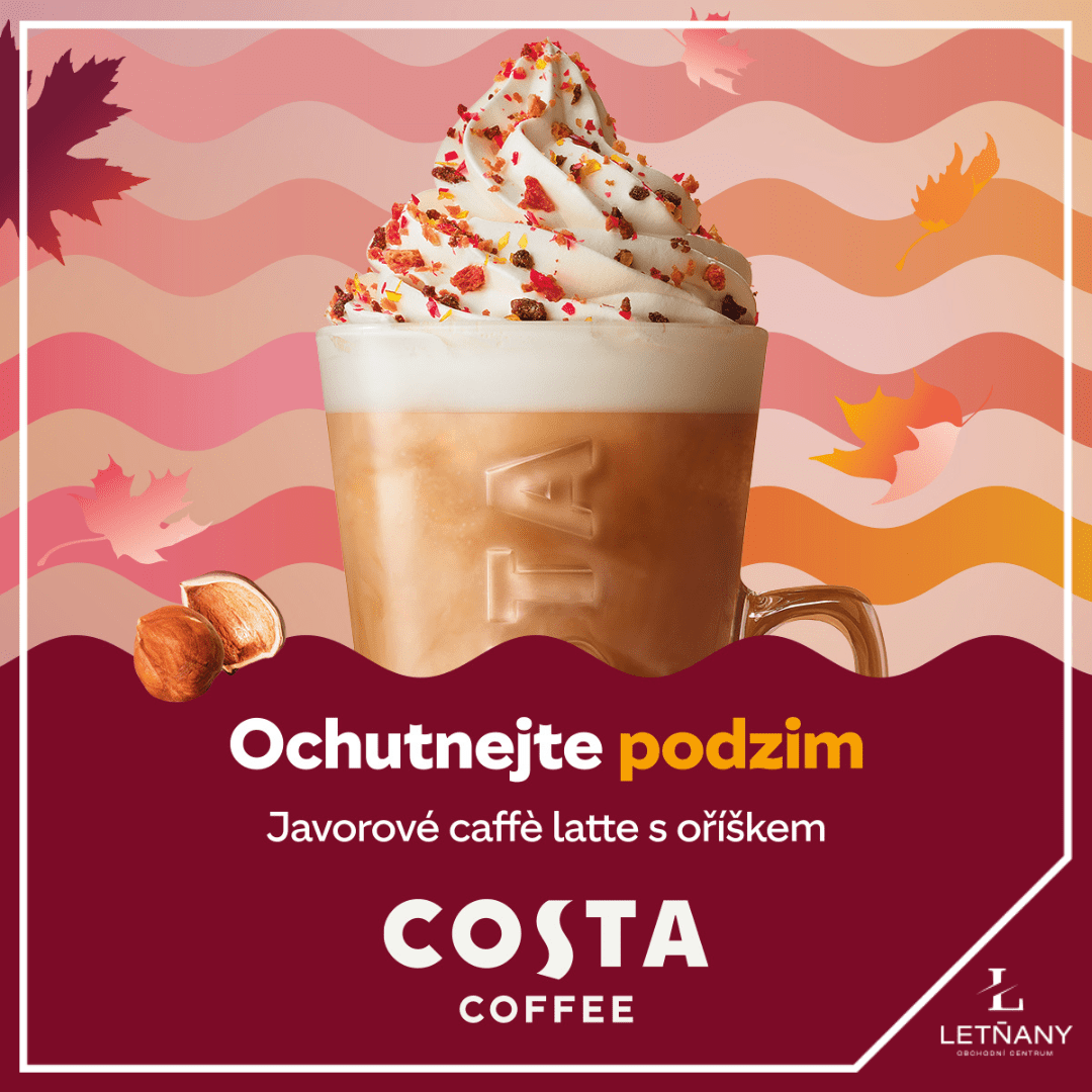 Javorové caffè latte s oříškem