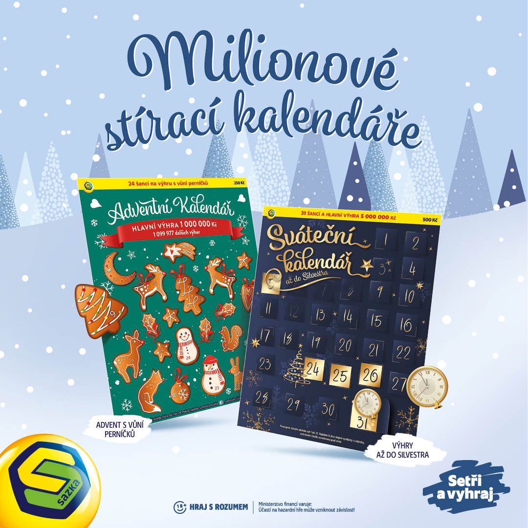 Stírací los Adventní Kalendář