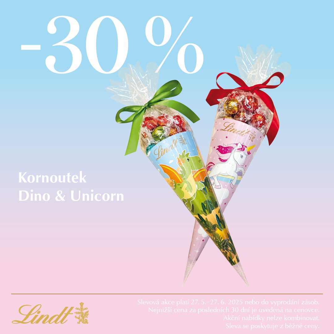-30 % Kornoutek Dino & Unicorn