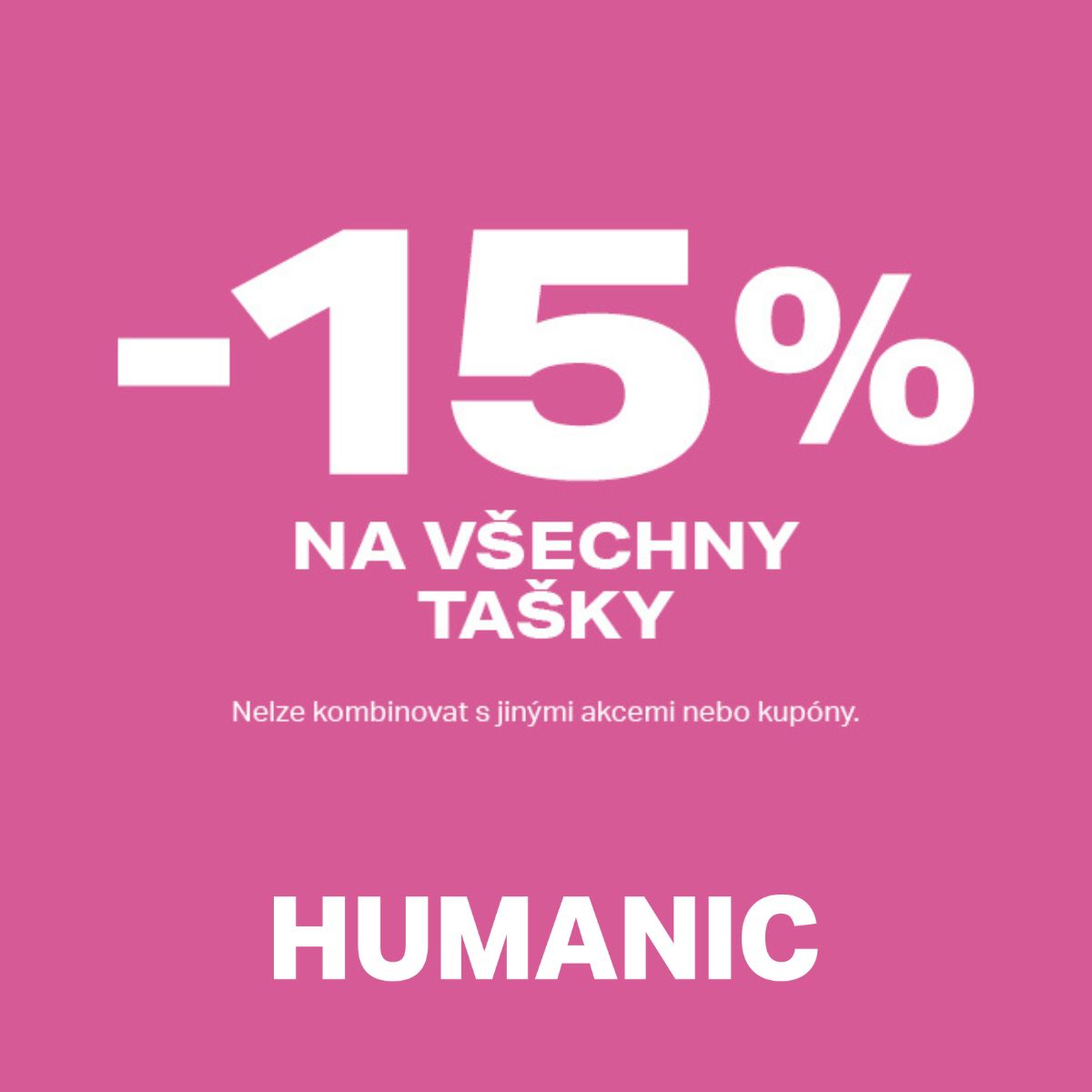 Kabelky a tašky ke Dni matek se slevou 15 %!