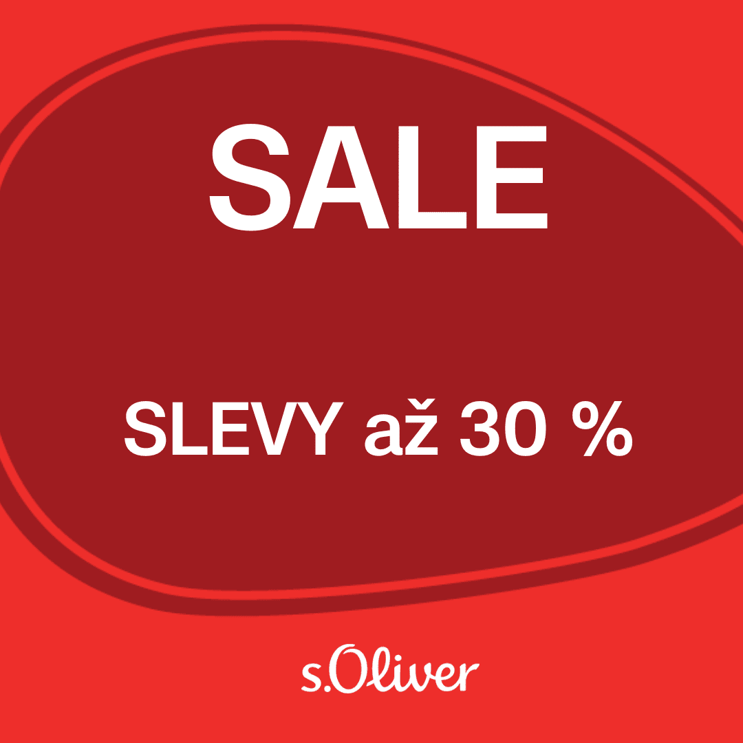 Výprodeje s.Oliver – slevy až 30 %