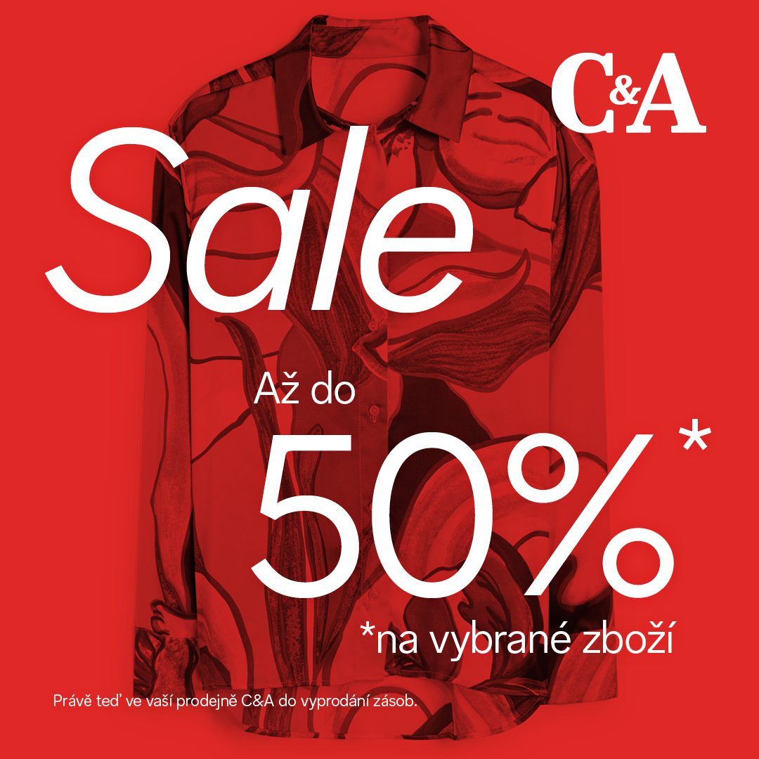 SALE až do 50 %