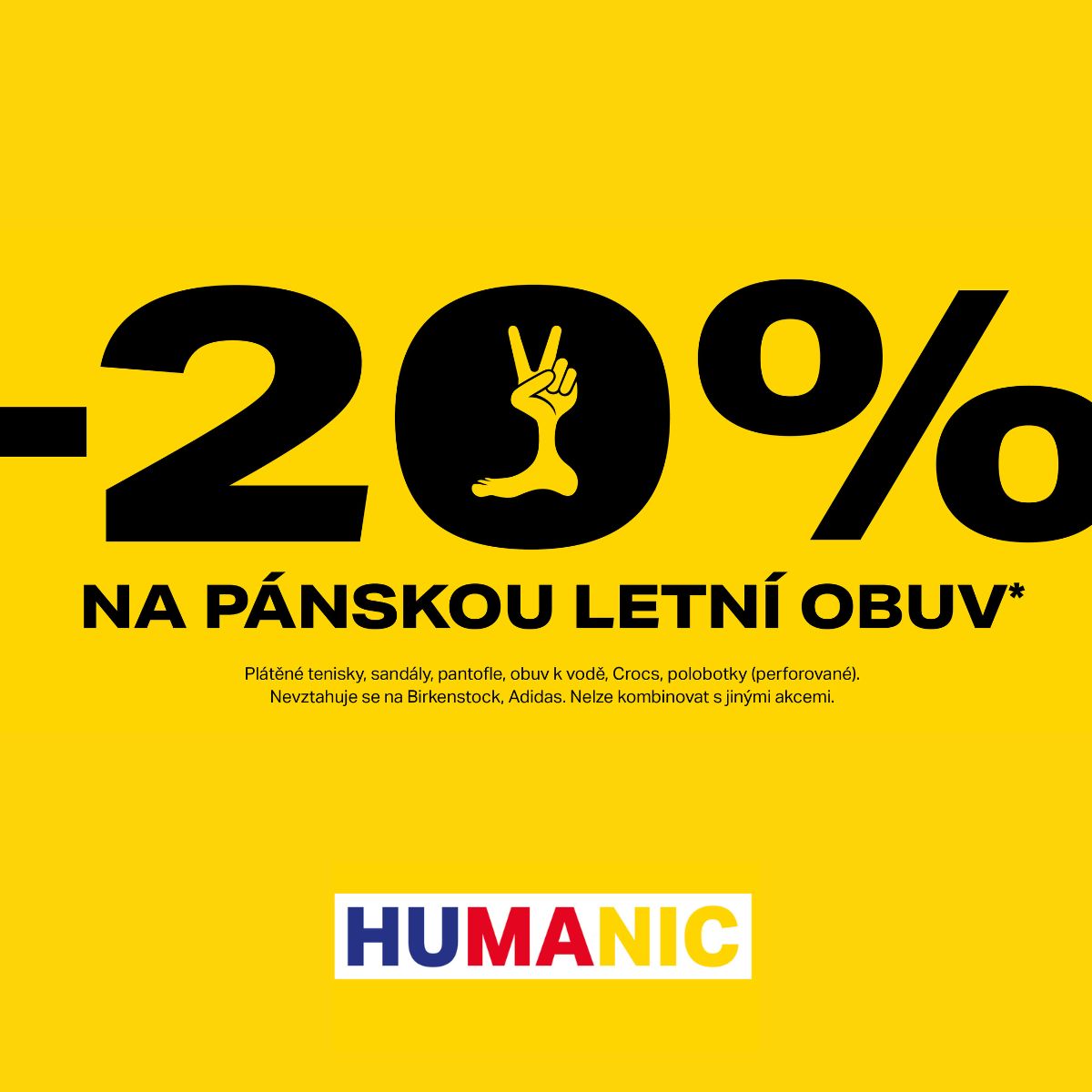 -20 % na pánskou obuv!