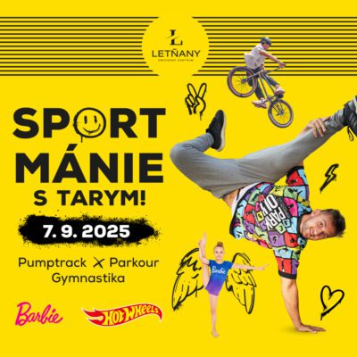 Sportmánie s Tarym v OC Letňany