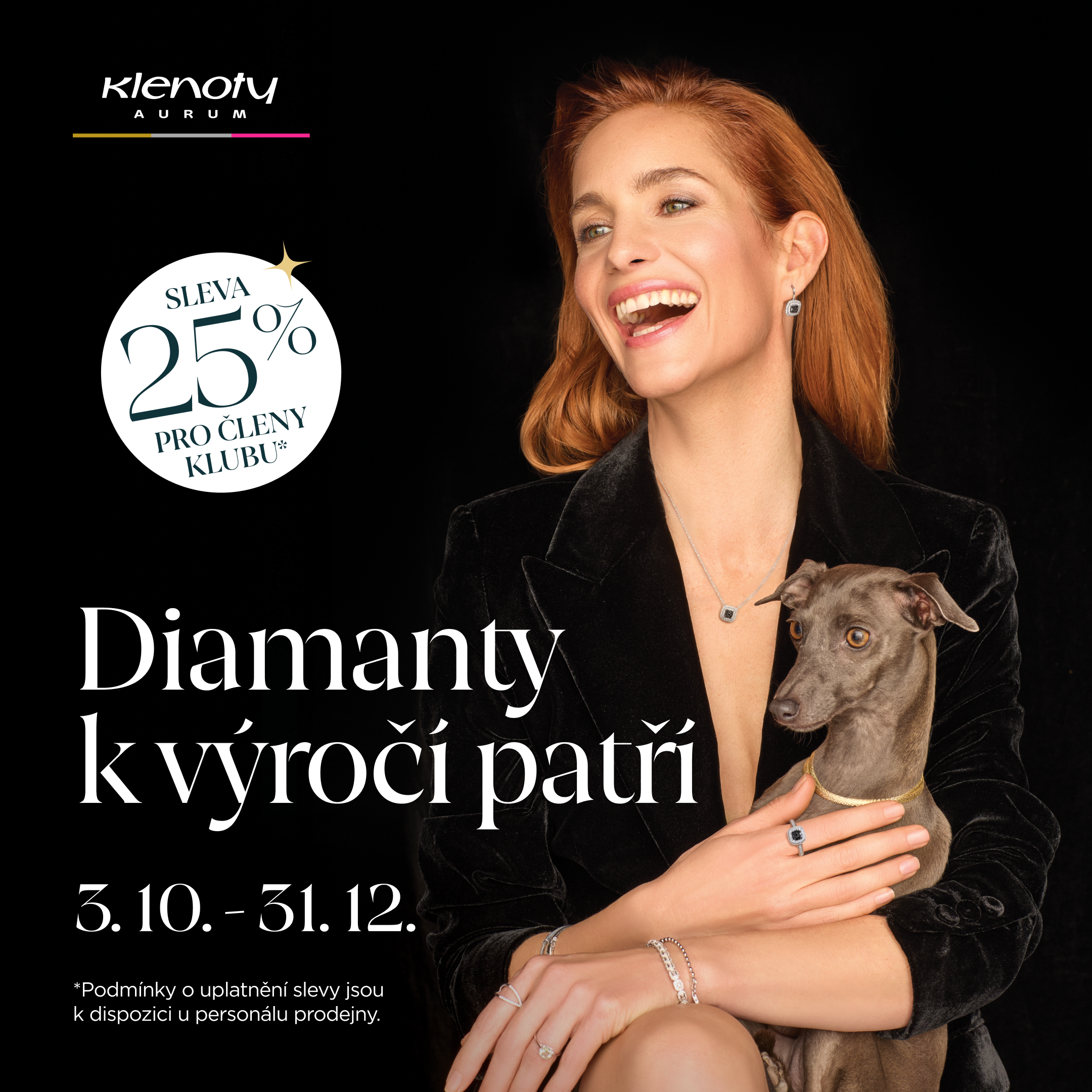 Diamanty k výročí patří!