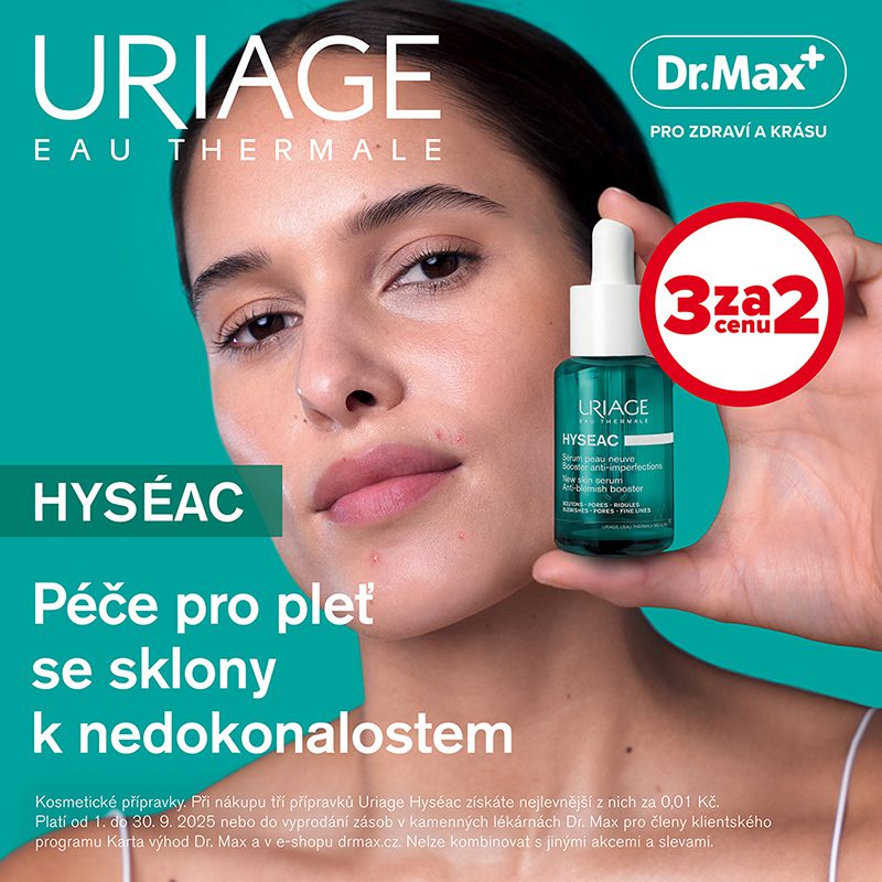 3 za 2 na řadu Uriage Hyseac