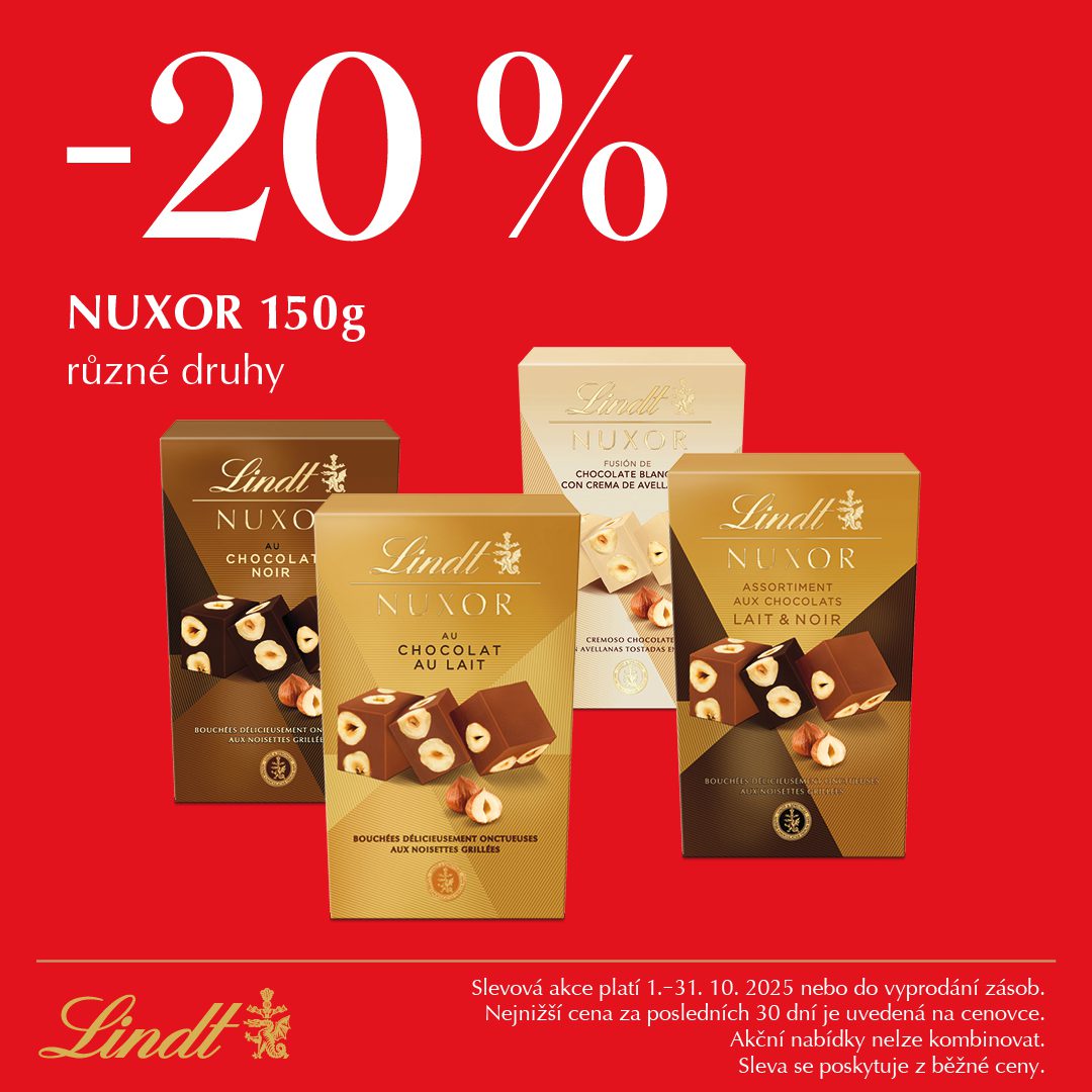 Nuxor 150g se slevou 20 %