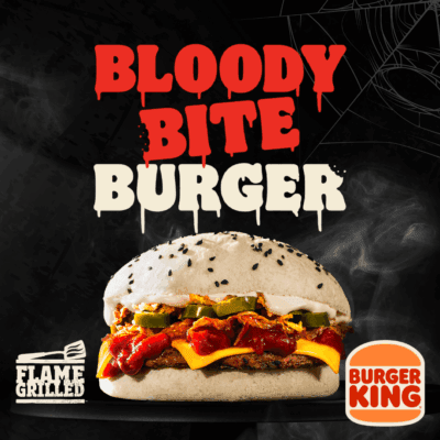 Halloweenská limitka z Boo Boo Burger Kingu👻