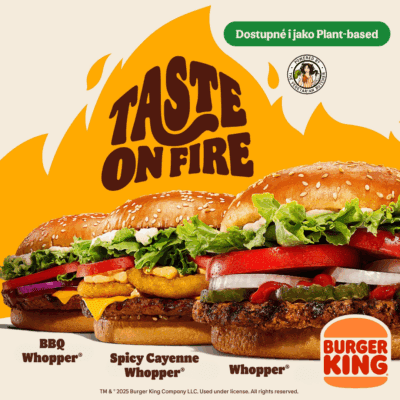 Trojice Whopperů je tady!🍔