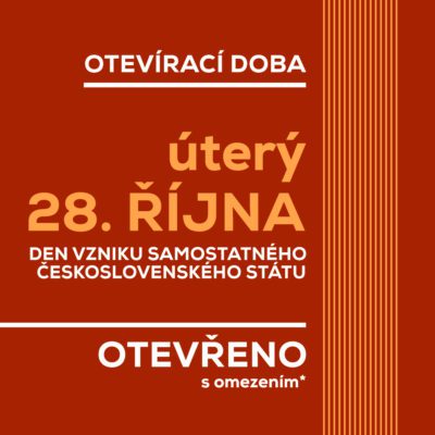 Otevírací doba 28. října