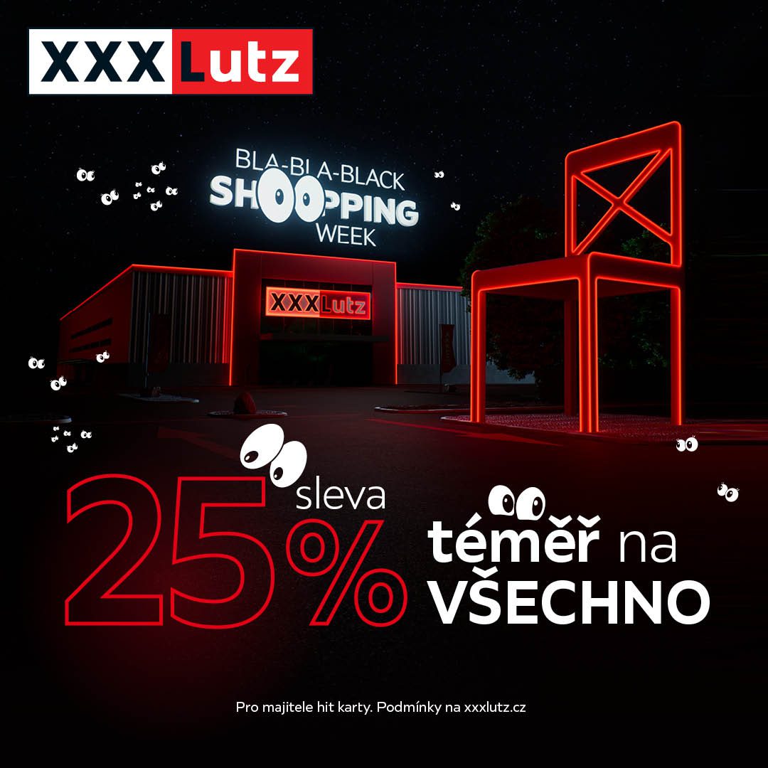 Sleva 25 % téměř na VŠECHNO