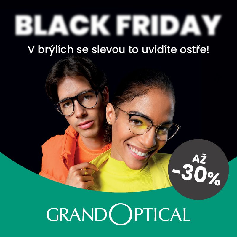 Black Friday v GrandOptical – slevy až 30 %