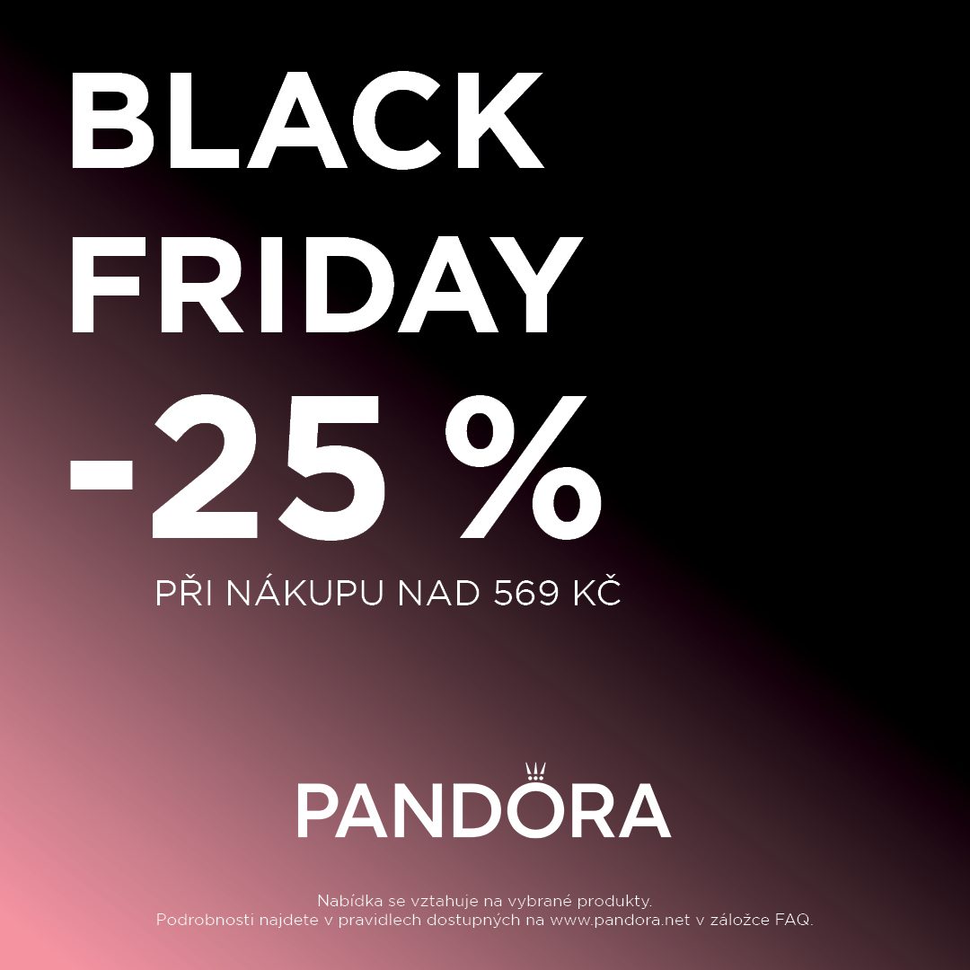 Black Friday – sleva 25 %