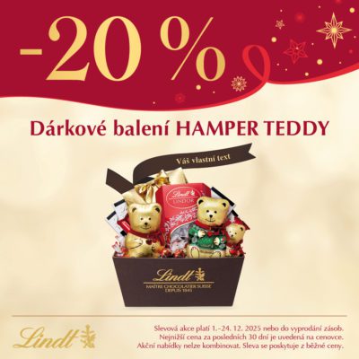 Dárkové balení HAMPER TEDDY se slevou 20 %