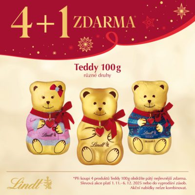 Teddy 4+1 zdarma