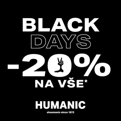 Black Days - Sleva -20 % na vše