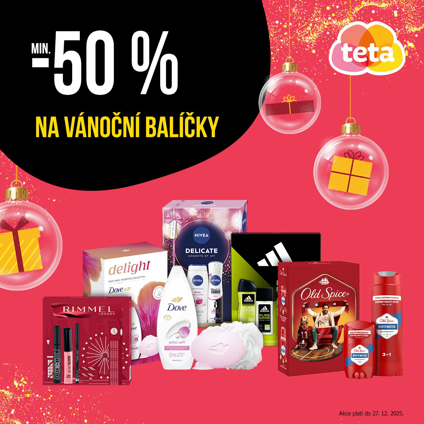 Akce min. -50&nbsp;% na dárkové balíčky