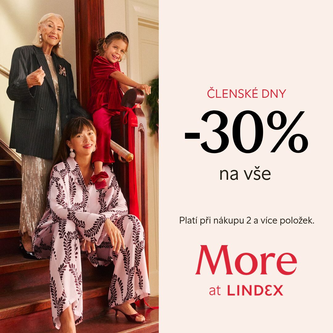 Členské dny: 30% sleva na vše