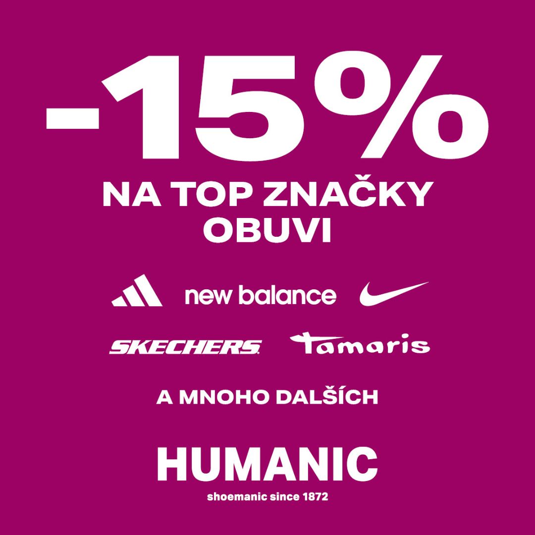 -15&nbsp;% NA TOP ZNAČKY OBUVI