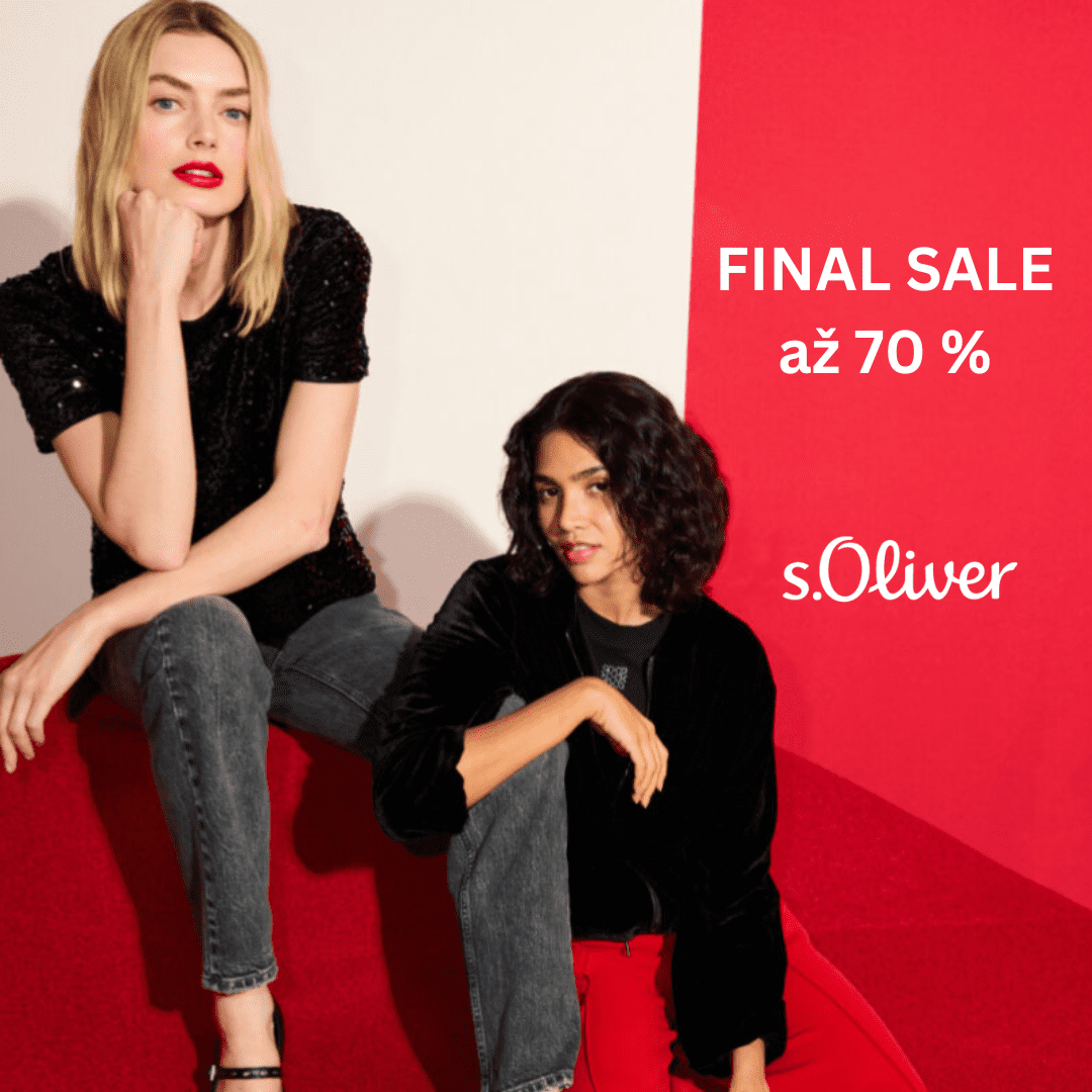Final sale s.Oliver –  až 70&nbsp;% na vybrané zboží