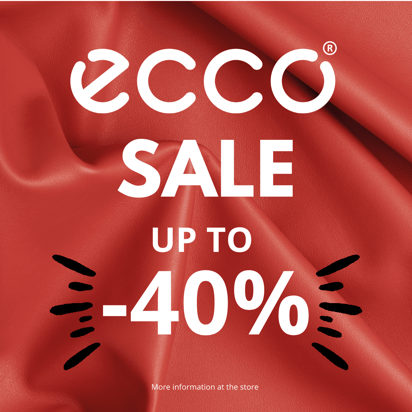 ECCO VÝPRODEJ AŽ 40% SLEVA*