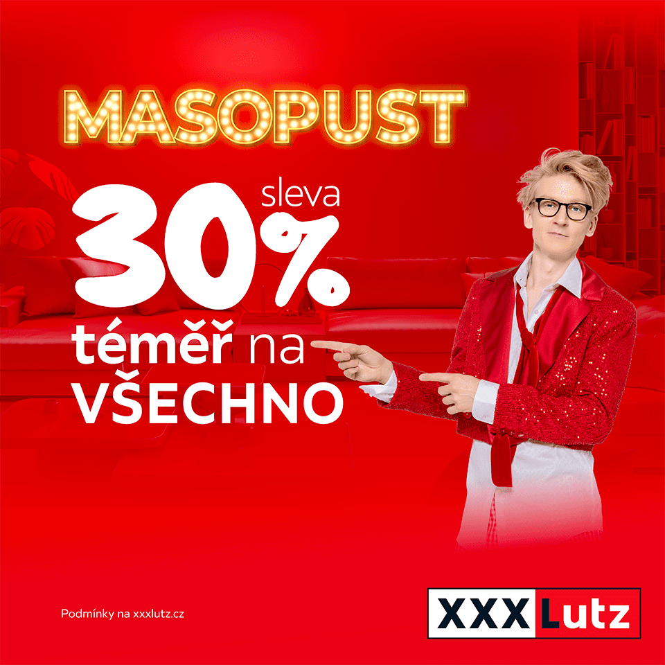 Sleva 30&nbsp;% téměř na VŠECHNO