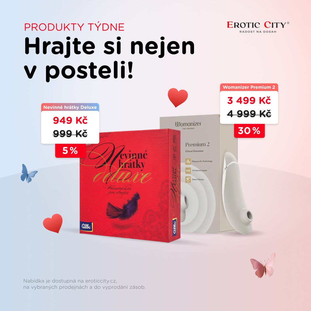 PRODUKT TÝDNE – Nový produkt + Womanizer Premium 2