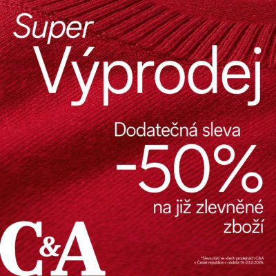 obrázek obsahuje: Dodatečná sleva 50 %