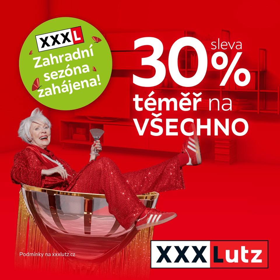 Sleva 30&nbsp;% téměř na VŠECHNO