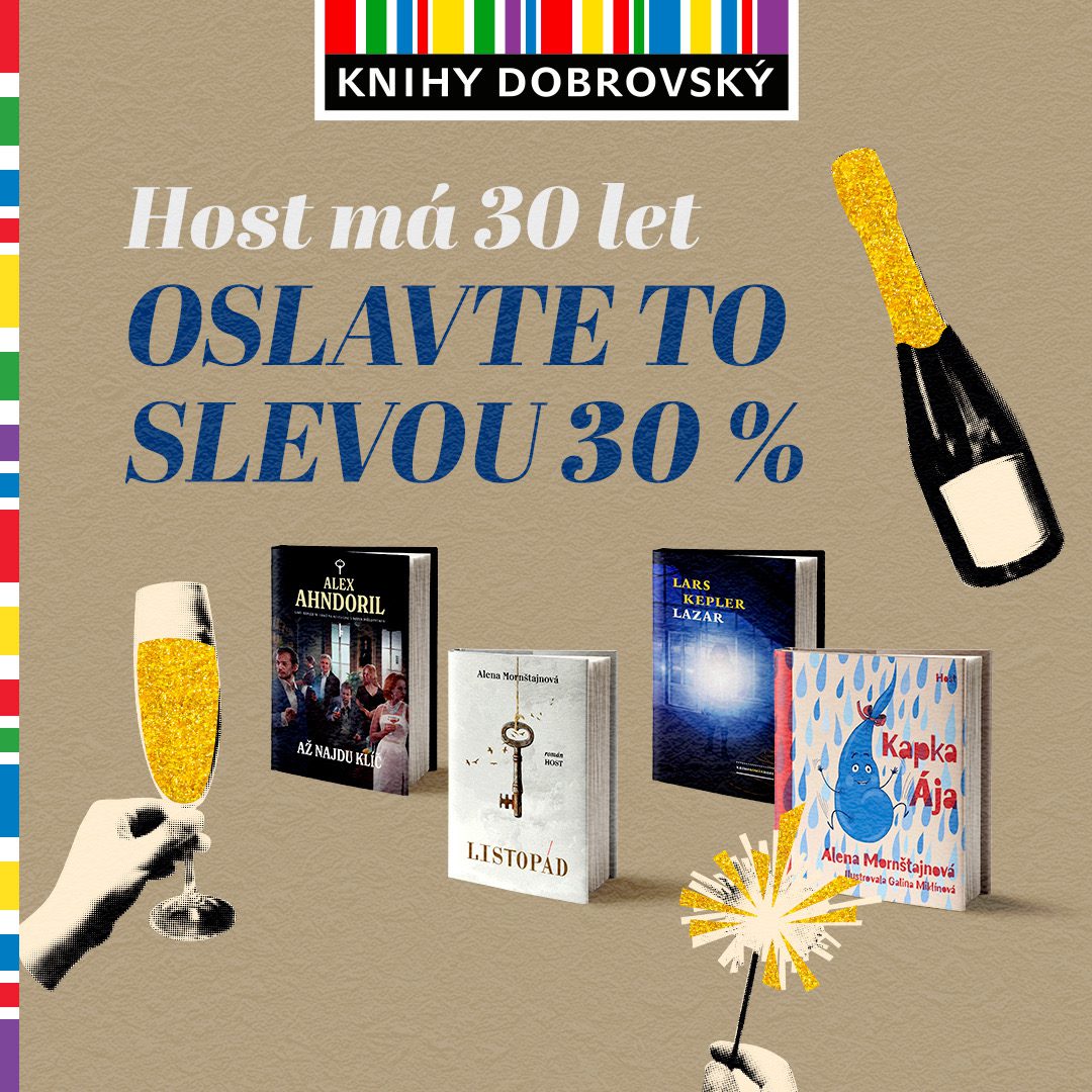 Host má 30 let. Oslavte to slevou 30&nbsp;%
