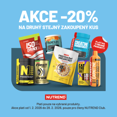 obrázek obsahuje: Sleva 20 % na druhý kus