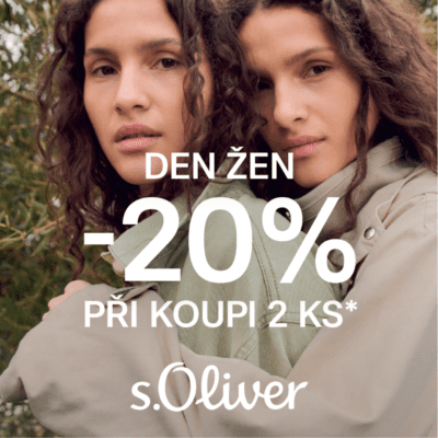obrázek obsahuje: Den žen – sleva 20 % při koupi 2 ks