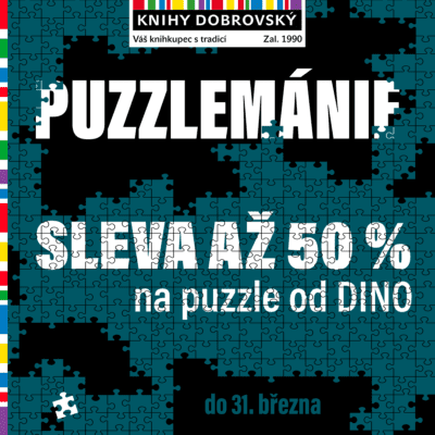 obrázek obsahuje: Sleva až 50 % na vybrané puzzle od Dina