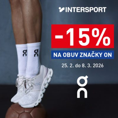 obrázek obsahuje: 🔥 –15 % NA OBUV ZNAČKY ON! 🔥