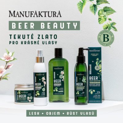 obrázek obsahuje: IKONICKÁ PIVNÍ KOSMETIKA MANUFAKTURA V NOVÉ ÉŘE BEER BEAUTY
