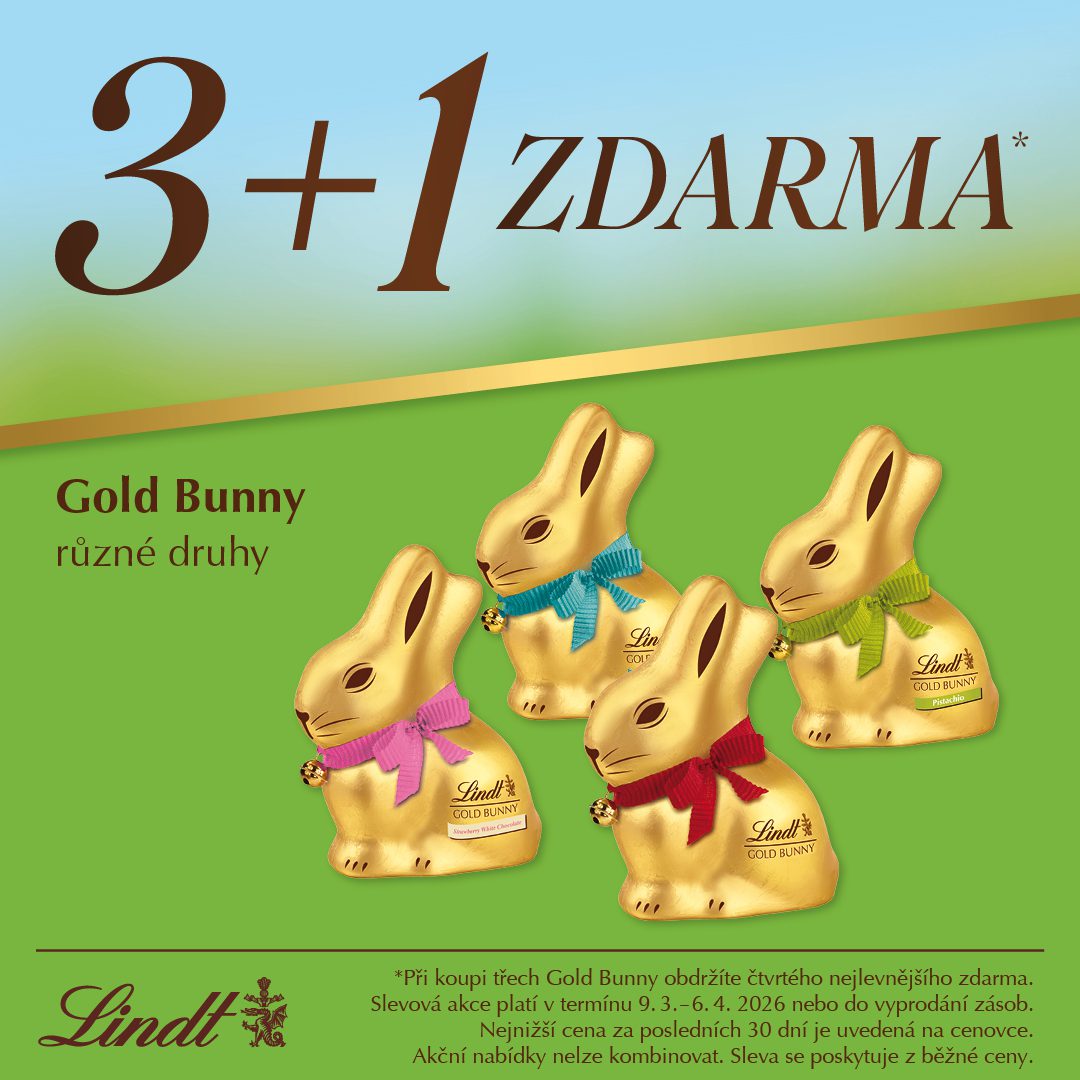 Gold Bunny 3+1 zdarma*