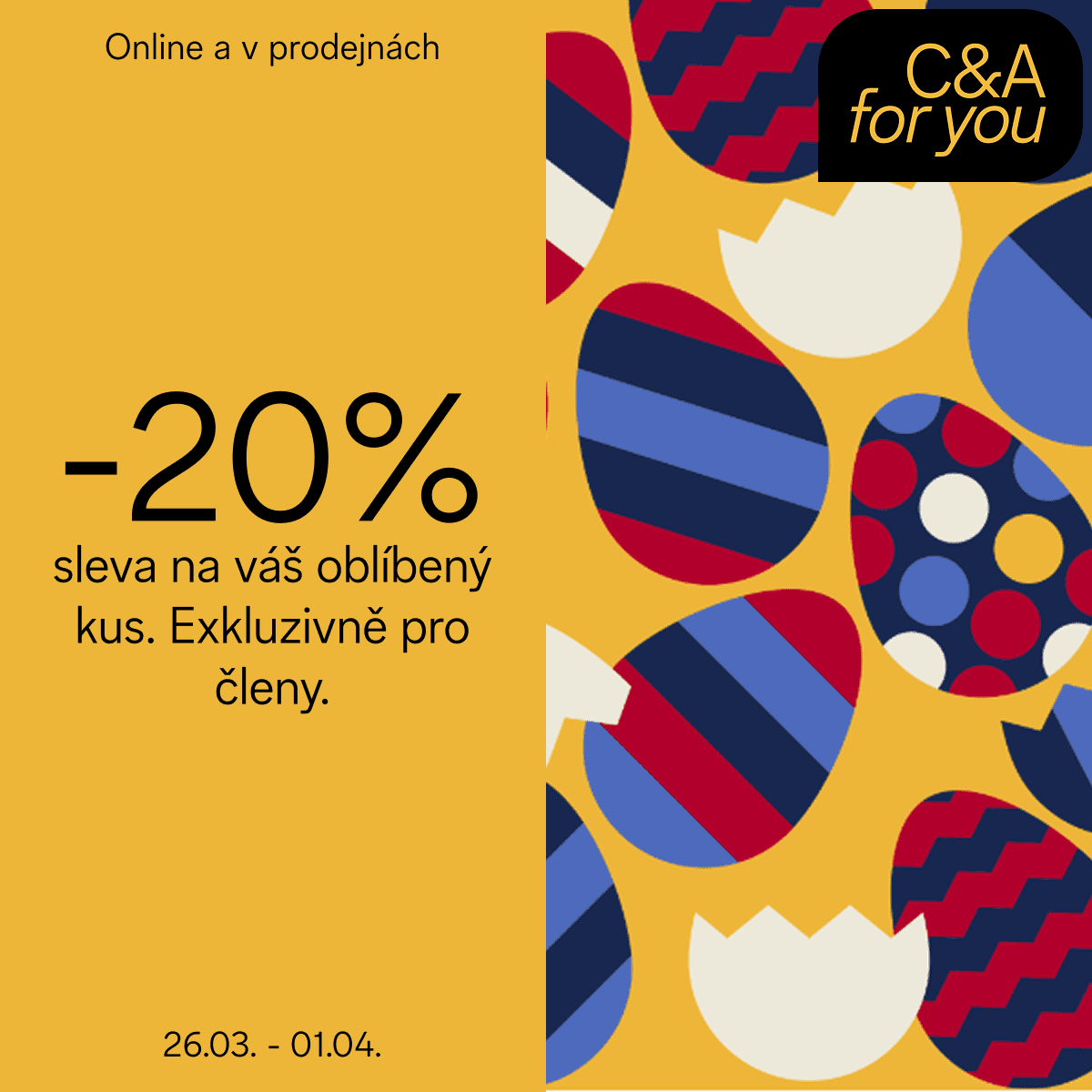 -20&nbsp;% pro členy