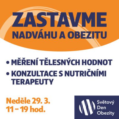 obrázek obsahuje: Zastavme nadváhu a obezitu