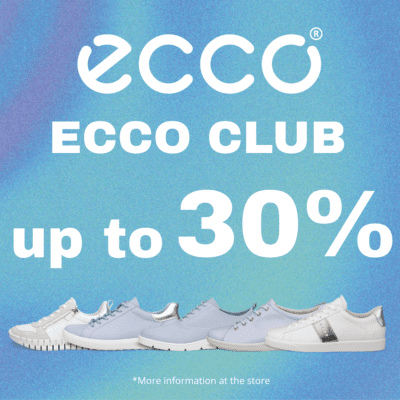 obrázek obsahuje: ECCO CLUB: až 30% SLEVA POUZE PRO ČLENY