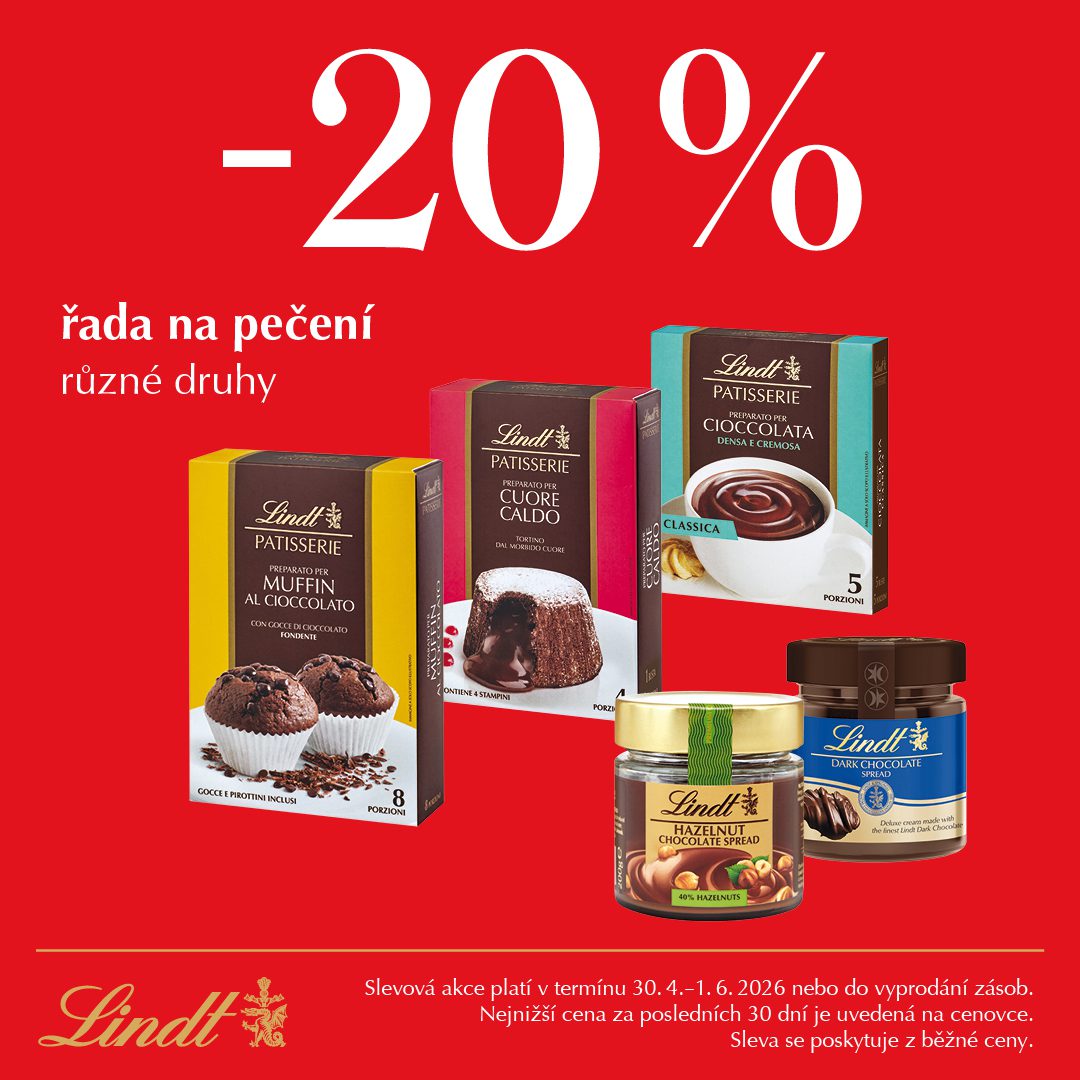 Řada na pečení se slevou 20&nbsp;%