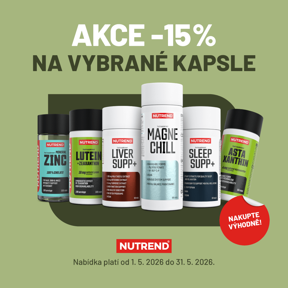 Akce -15&nbsp;% na vybrané kapsle
