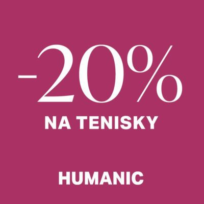 obrázek obsahuje: Sleva 20 % na tenisky