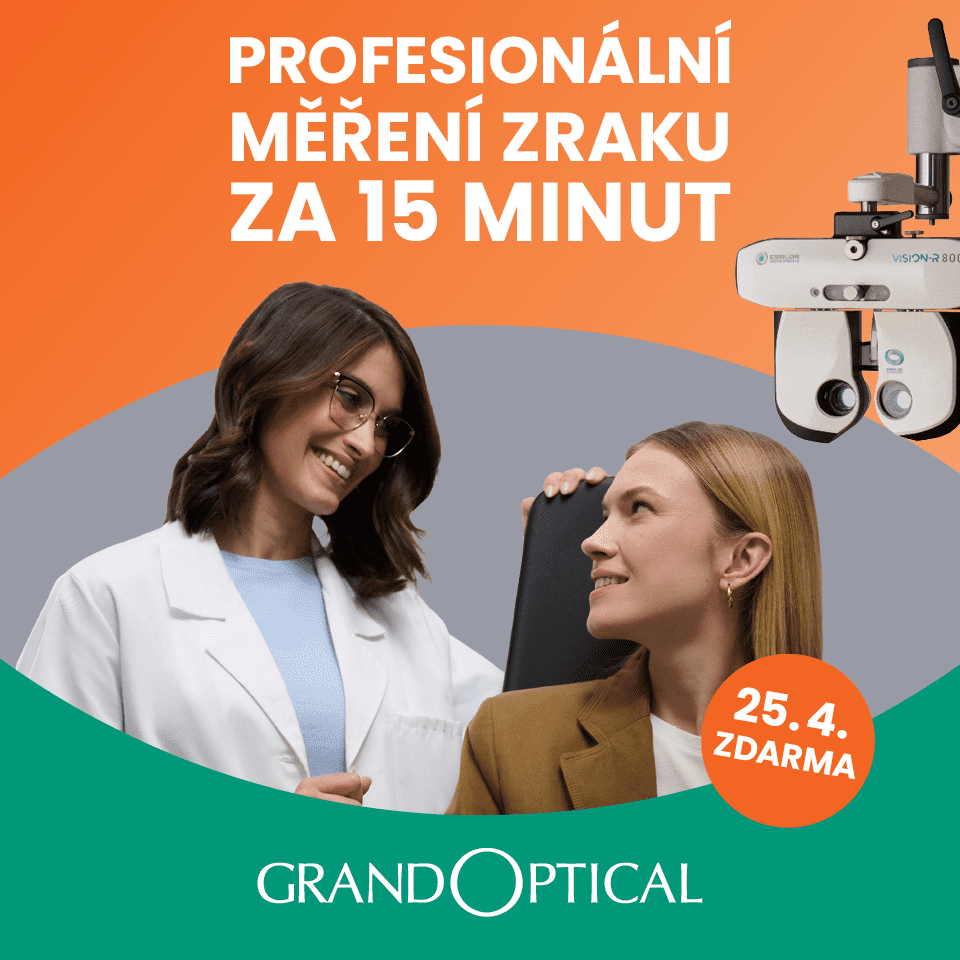 Zastavte se v&nbsp;GrandOptical na bezplatné měření zraku