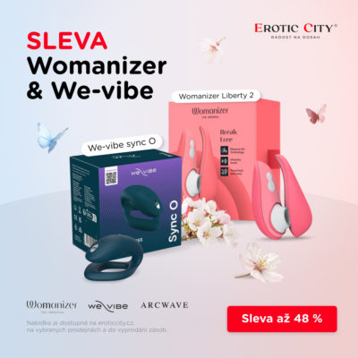 obrázek obsahuje: Womanizer a We-Vibe – slevy až 48 %