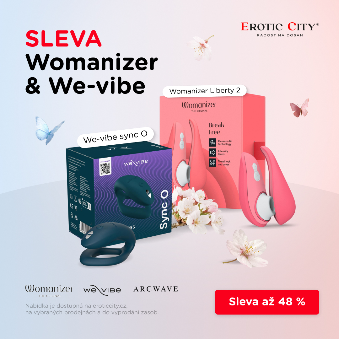 Womanizer a&nbsp;We-Vibe – slevy až 48&nbsp;%