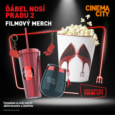obrázek obsahuje: Ďábel nosí Pradu 2 – merch