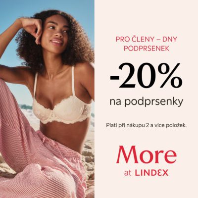 obrázek obsahuje: 20% sleva na podprsenek