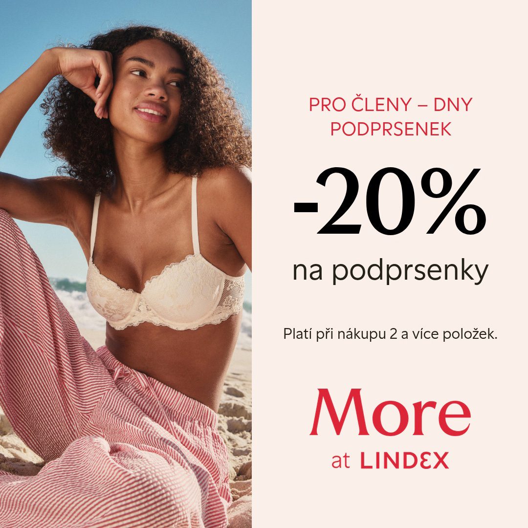 20% sleva na podprsenek