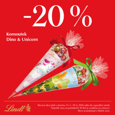 obrázek obsahuje: Kornout Dino & Unicorn se slevou 20 %